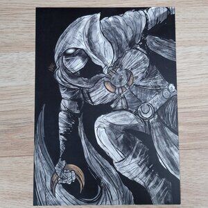 Moon‎ Knight Art Print Nate Johnson ComicTom101 Mystery Mail Call Marvel